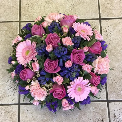 Pink & Purple Loose Posy - 