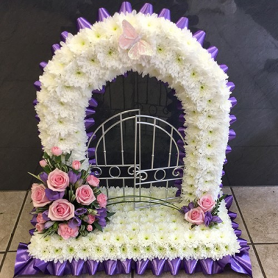Purple & White Gates of Heaven - 