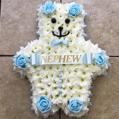Blue Teddy Bear - 